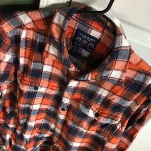 American Eagle Flannel - orange - athletic - LT